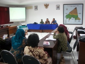 Arahan Kepala Bidang terhadap Penanggung Jawab Program UKS