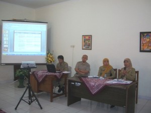 Tim Penilai Zona Integrasi di dampingi Kepala Dinas Kesehatan